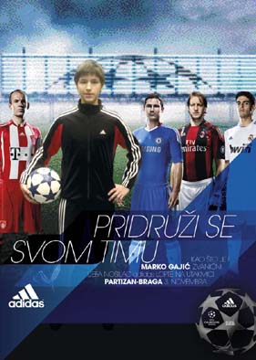 Sansa za malisane da postanu nosioci lopte Lige sampiona